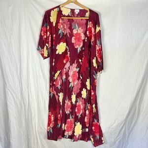 NWT Lularoe Shirley Kimono Cardigan Women's Small Floral